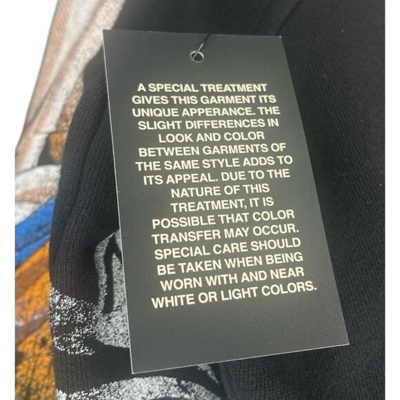 Darc Sport Dragon Ball Z Goku Energy Hoodie  XL Large NWT‎ # Wolves Sweater DBZ - Picture 5 of 5